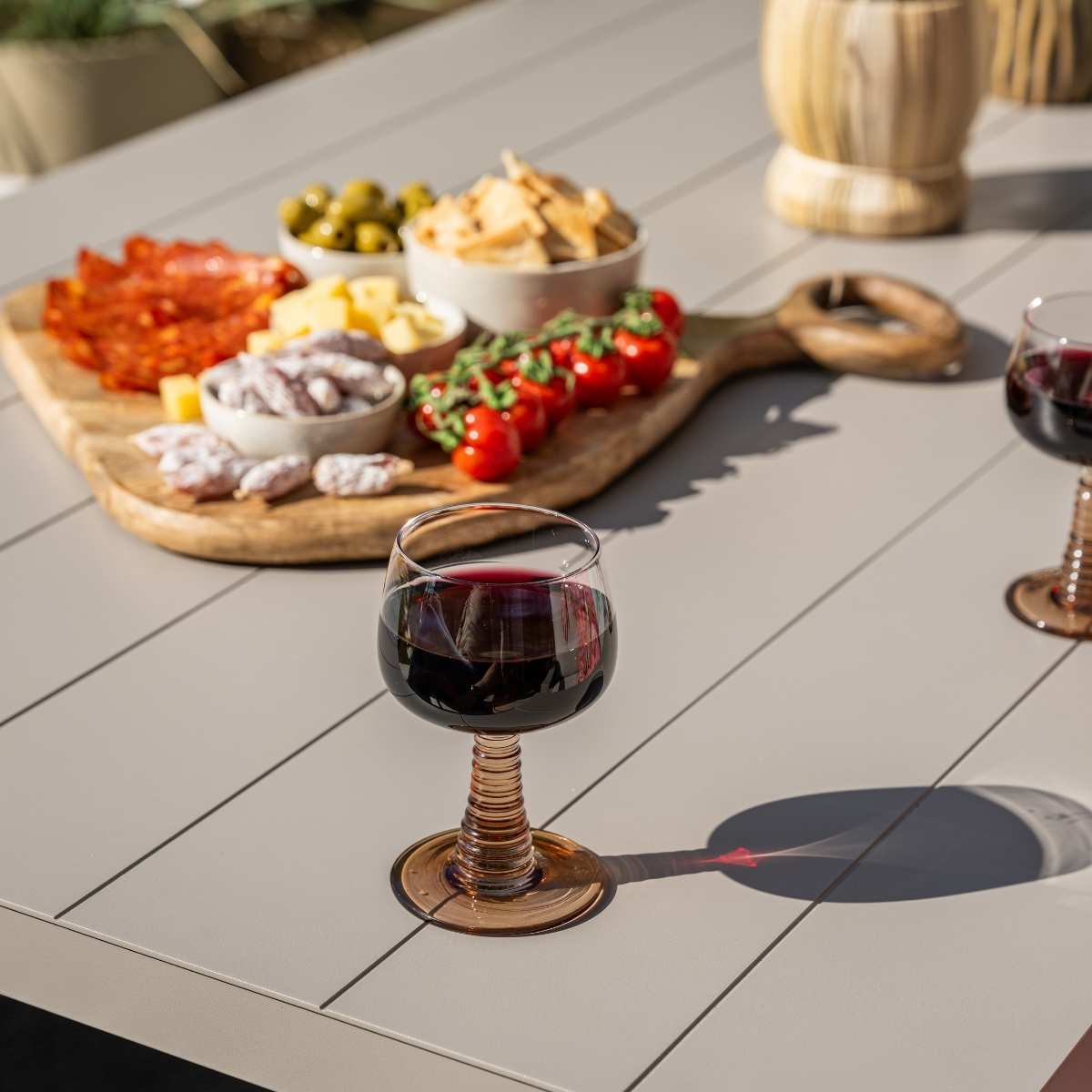 Garden Impressions Senja sand - 4-delig - L - loungediningset