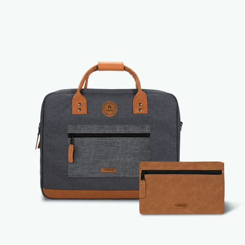 Sac ordinateur Londres gris