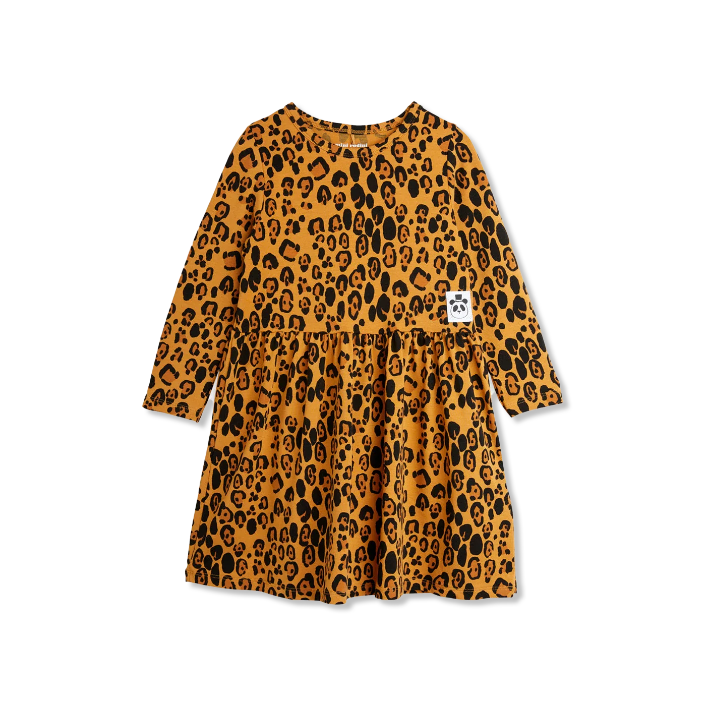 Basic leopard kjole