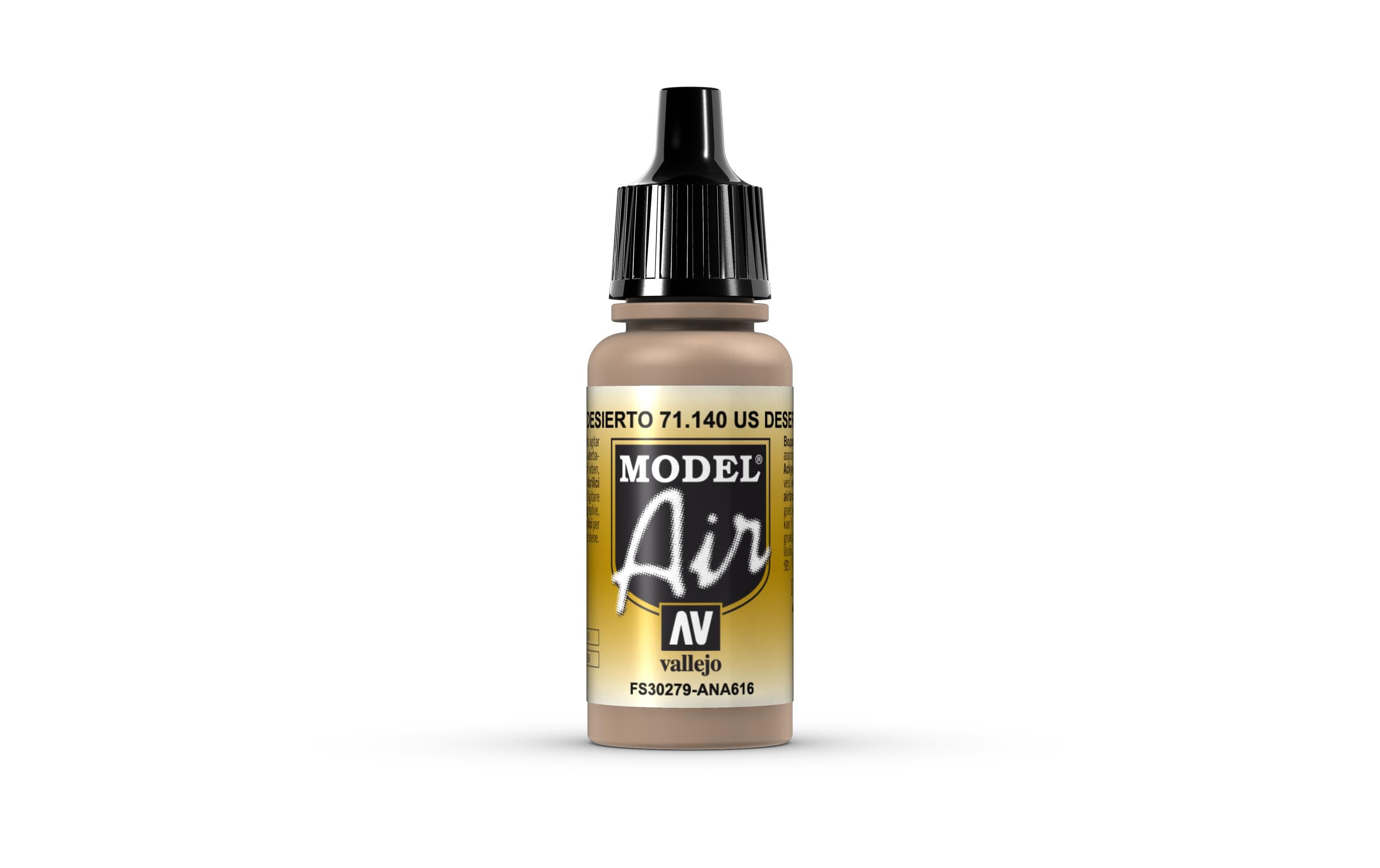 Airbrushfarbe US Desert Sand 17 mlAcryl Model Air Color für Airbrush