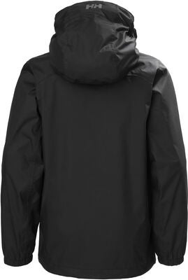 Helly Hansen Jr Urban Regnjakke, Black