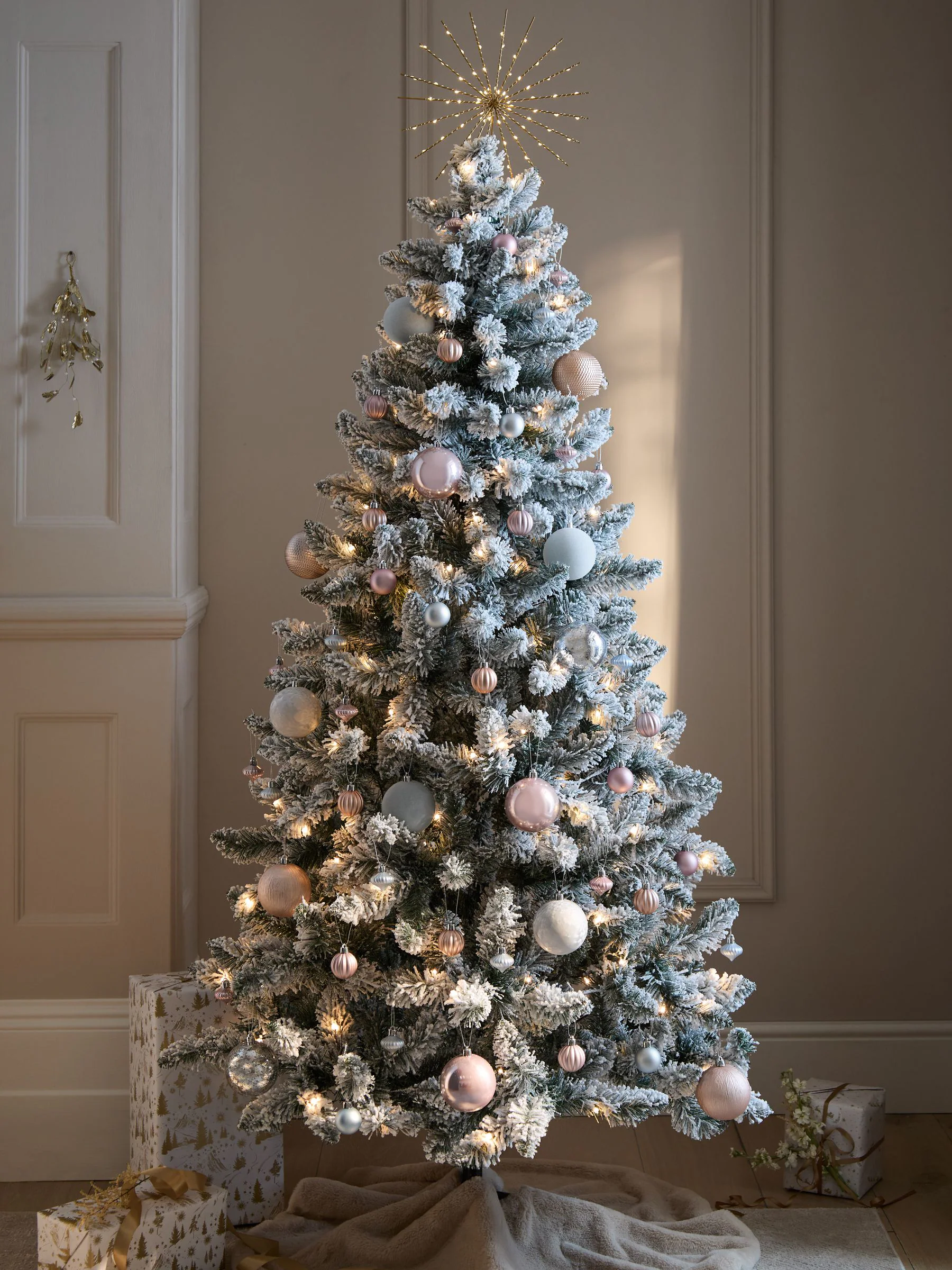 Set van 50 onbreekbare kerstballen