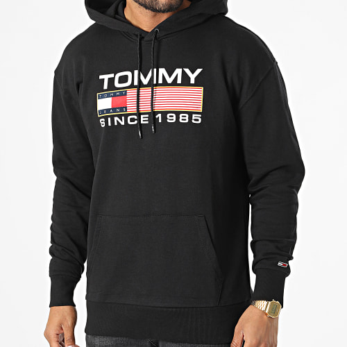 Sweat Capuche Regular Athletic Logo 5009 Noir
