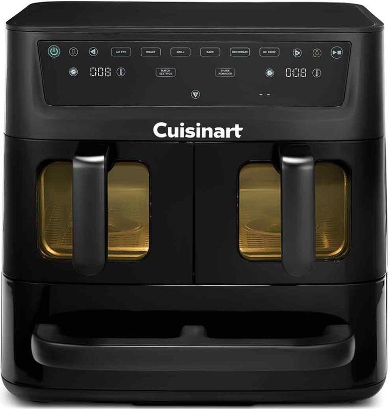 Cuisinart - Tri Zone - Airfryer & Oven - Zwart - 13,6 L - 3 zones - 9 functies - 2520 – 3000W