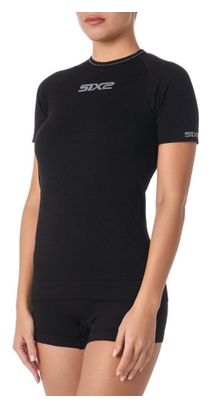 Sous-Maillot Manches Courtes Sixs TS1 Noir Unisexe