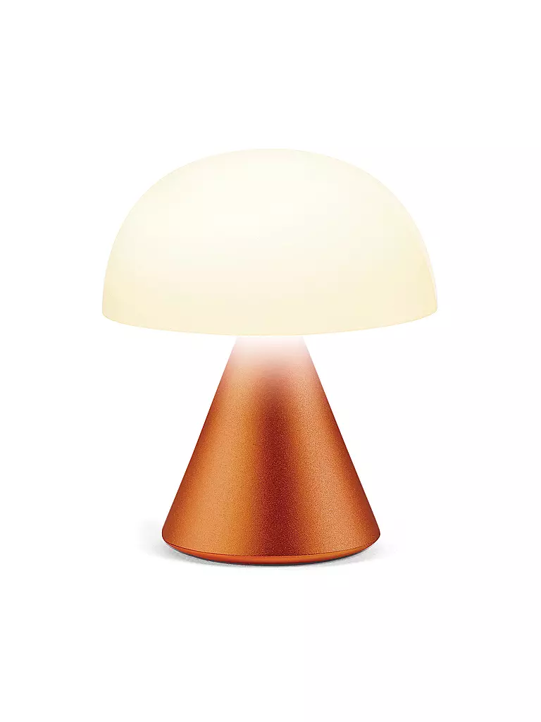 LEXON Mini LED Lampe MINA 8,3cm Orange orange