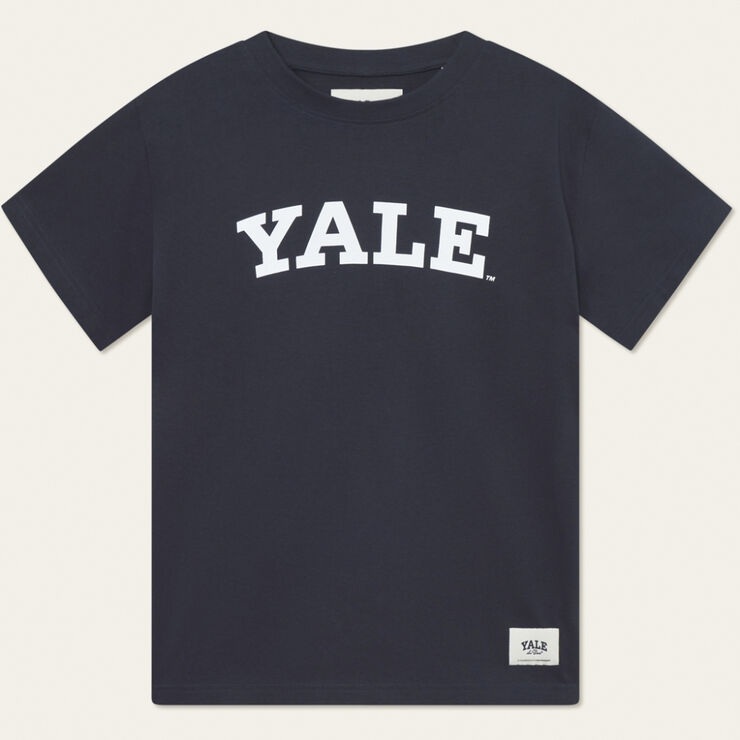 Les Deux x Yale Yale Logo T-Shirt Navy