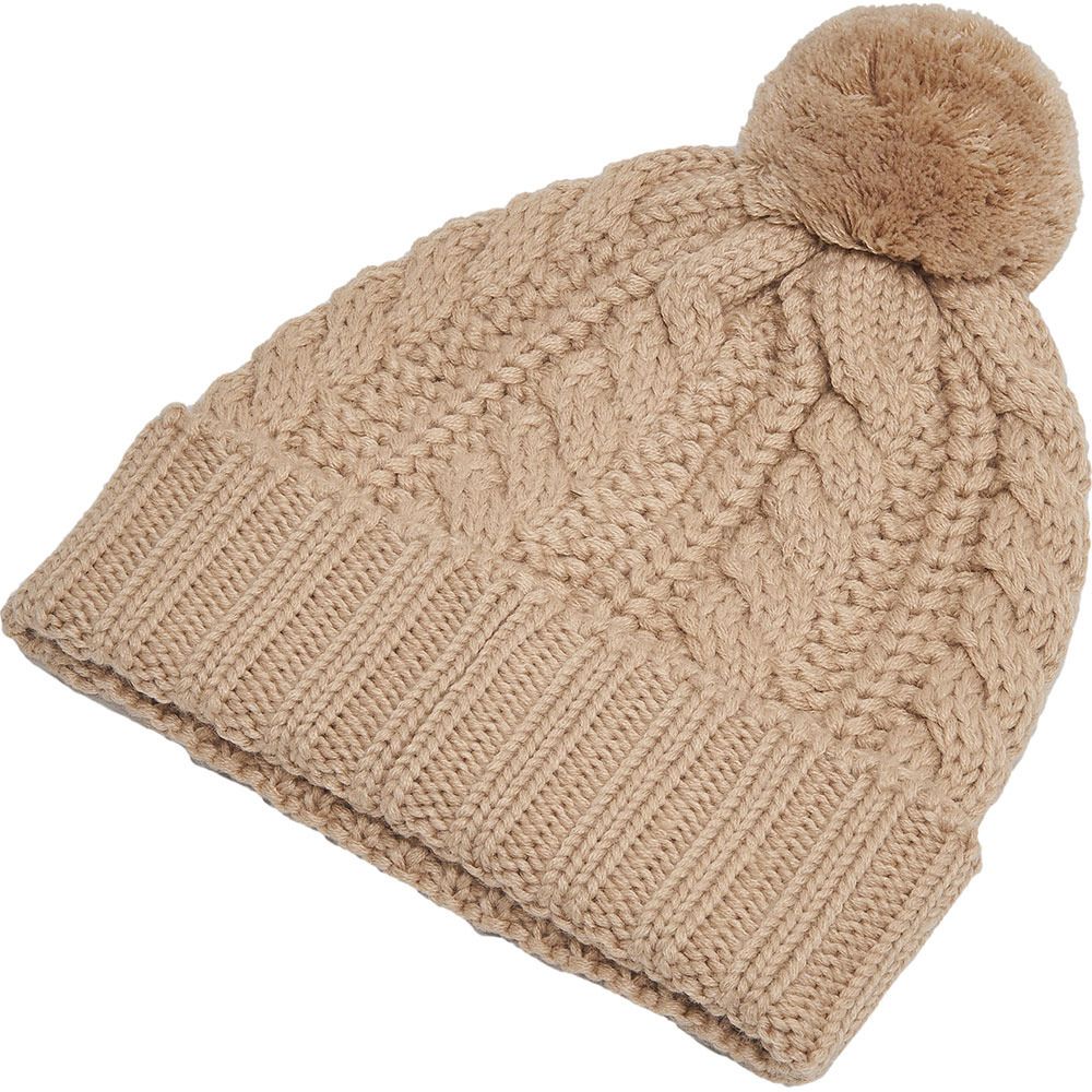 Oakley HARPER POM - Bonnet Femme humus