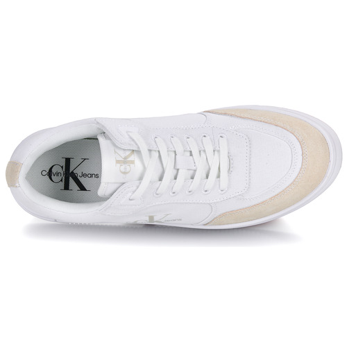 Calvin Klein Jeans - BOLD PLATF LOW LACE MIX ML BTW Blanco