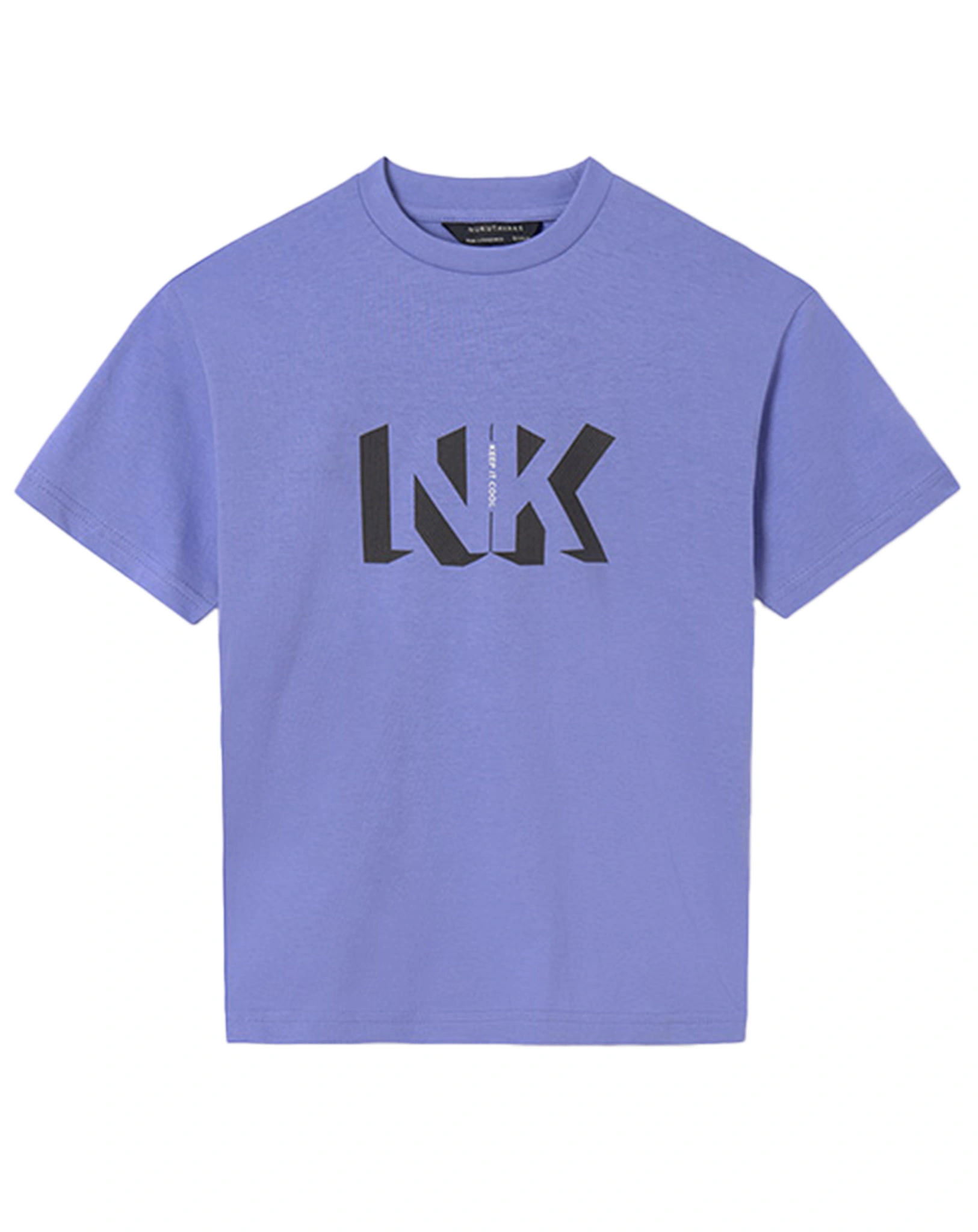 T-Shirt BASIC NK in lila
