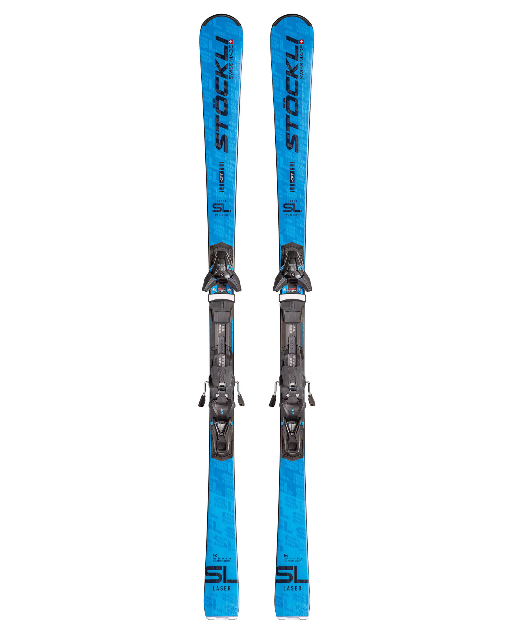 Stöckli| Skier LASER SL inkl. SRT12 Bindung und Speed D20 Platte