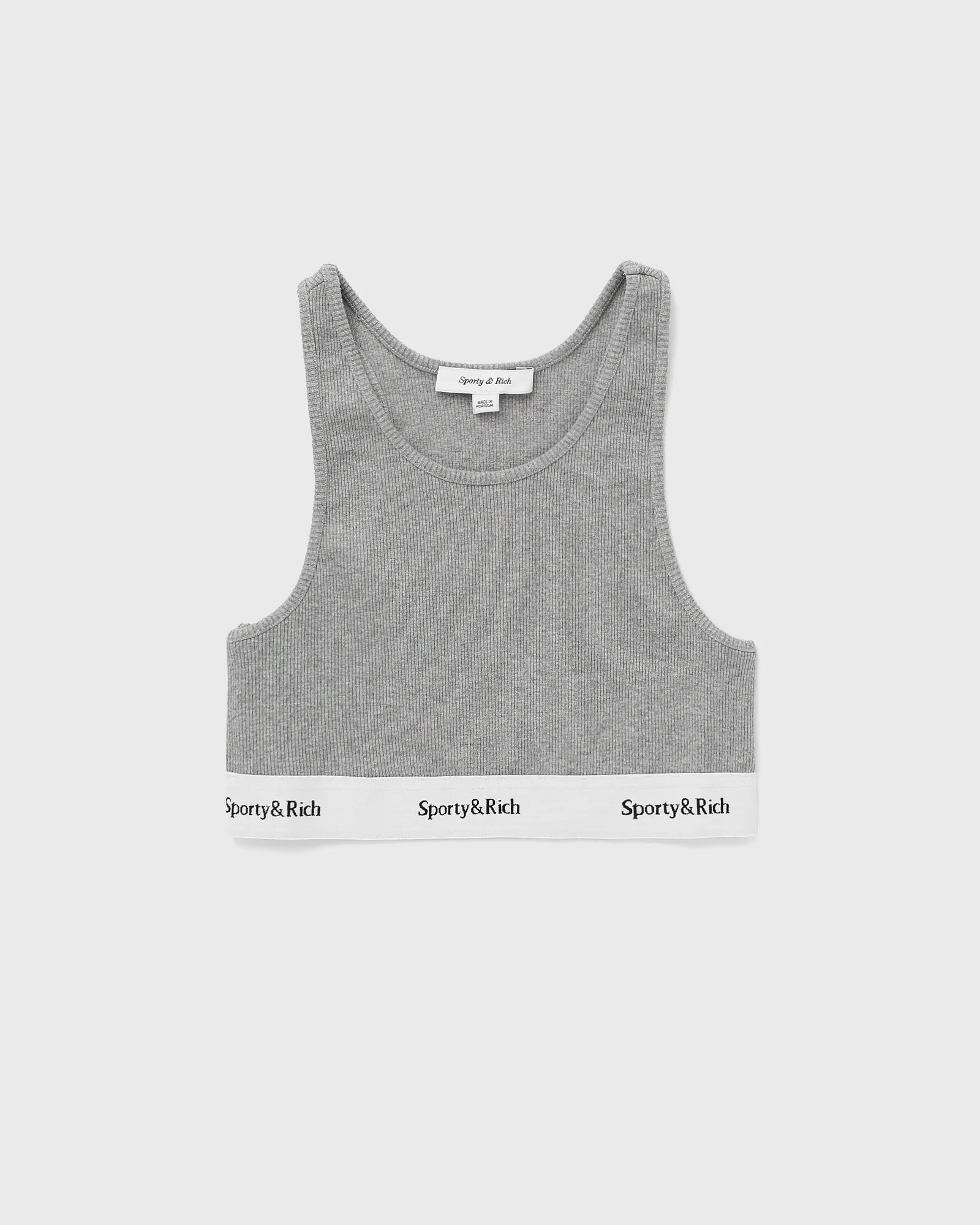 Sporty & Rich Serif Logo Cropped Tank