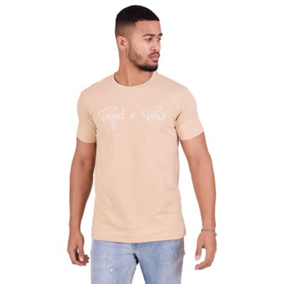 Tee-shirt à manches courtes homme Basic Broderie PROJECT X PARIS