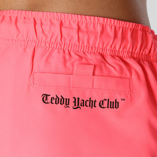Short De Bain Essentials Art Series Pink Rose Fluo