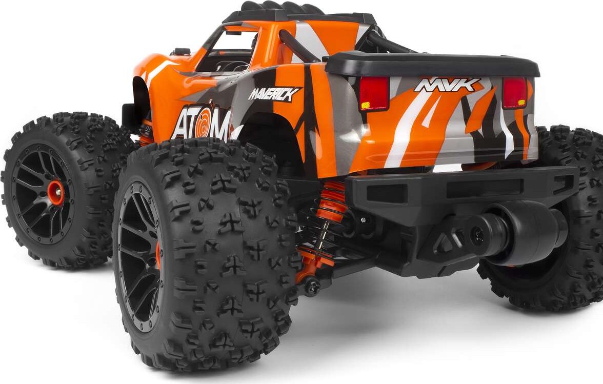 Maverick - Rc Atom Fjernstyret Truck - 1:18 - Orange - Mv150502
