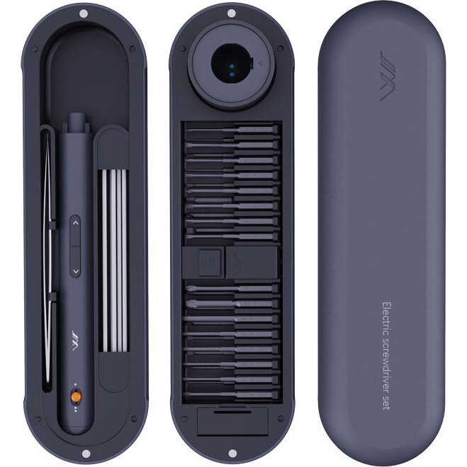 Kit tournevis électrique de précision SNAP TO GO JIMIHOME 34 pièces
