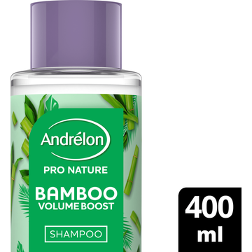 Andrélon Pro Nature Shampoo Bamboo Volume Boost 400 ml