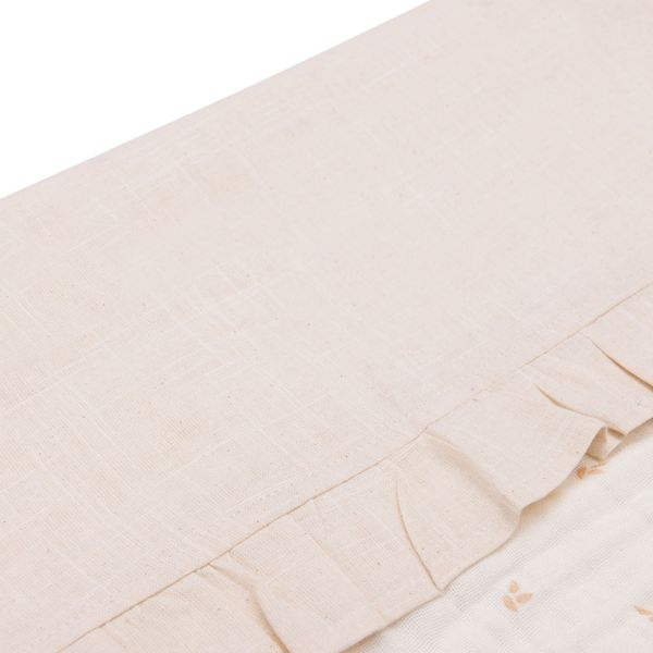 Jollein Ruffle Ledikantlaken - 120 x 150 cm - Natural