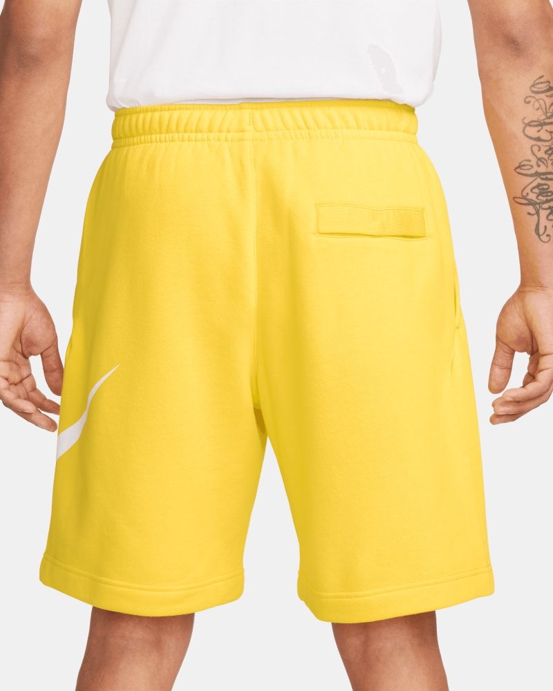 Short Nike Sportswear Club Jaune & Blanc pour homme