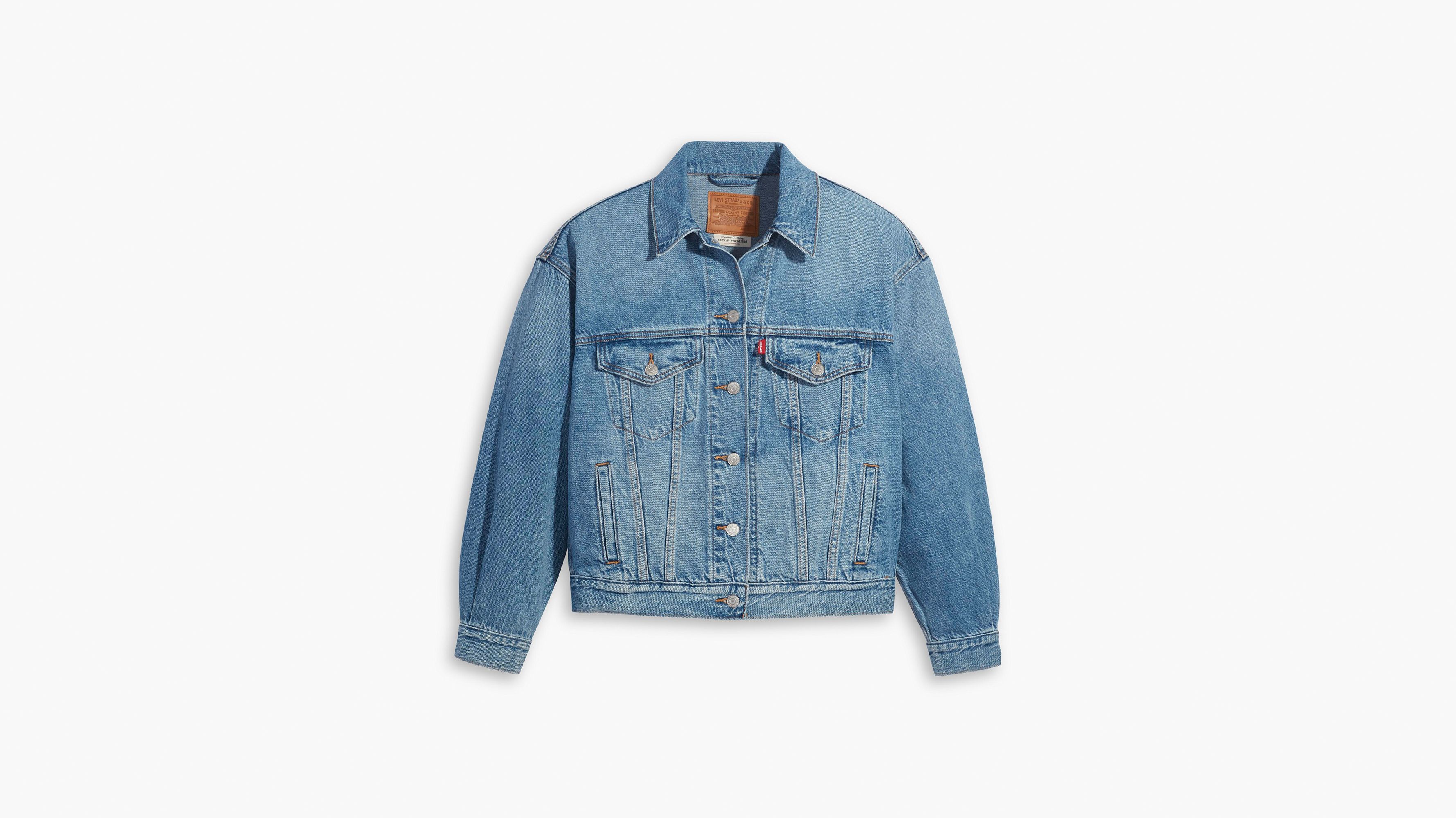 Veste Veste Trucker années 90 - Soft As Butter - Bleu