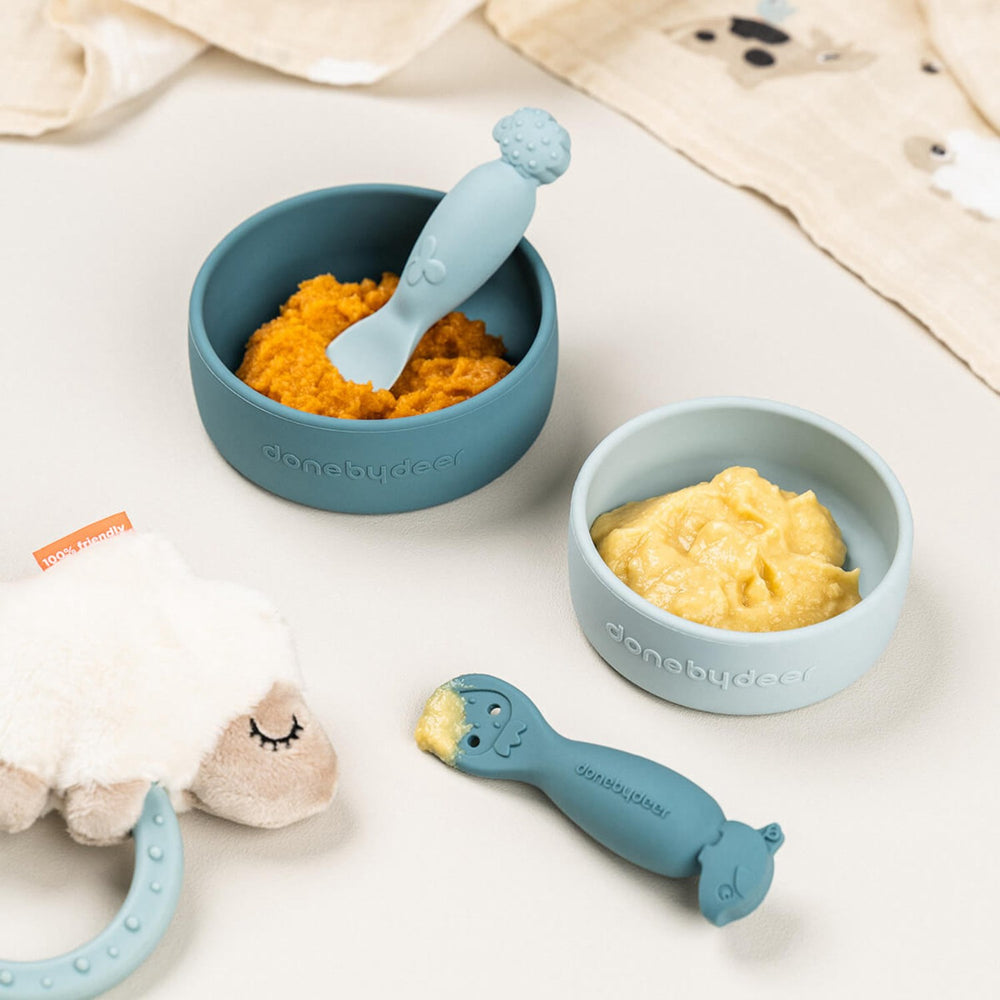 Køb DonebyDeer Tiny Farm Blue Læringsske Sæt