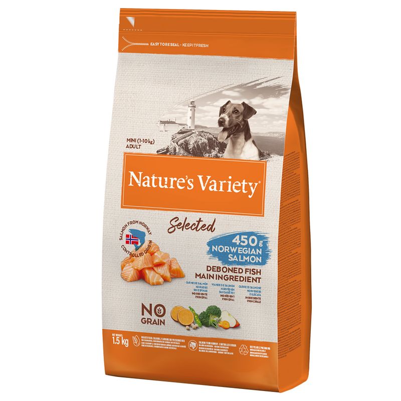 Nature's Variety Selected Mini Adult saumon de Norvège
