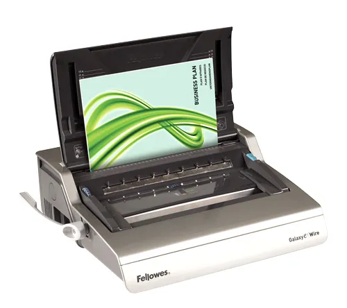 Fellowes Galaxy-E Wire, Elektrisk, 130 ark, Grafit