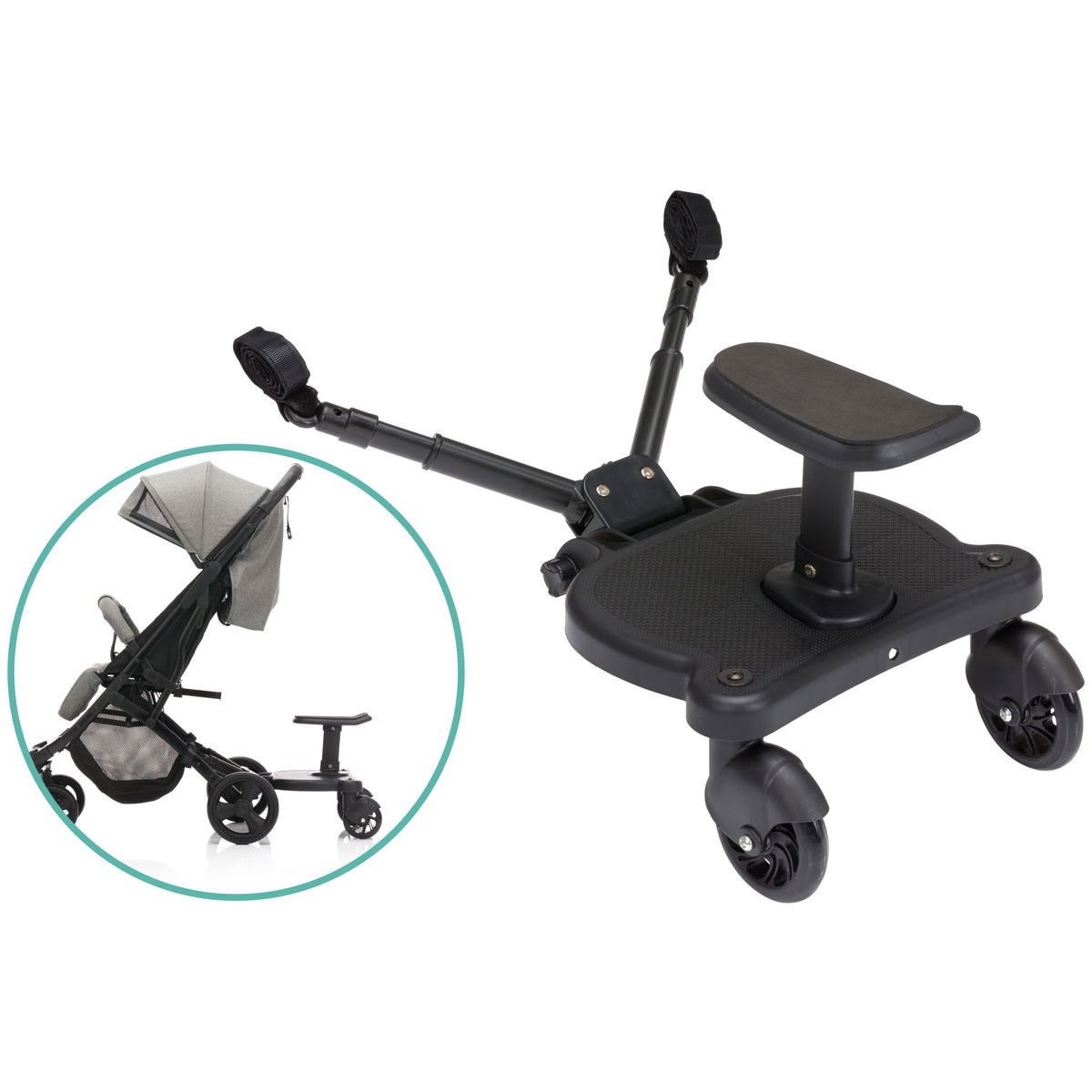 fillikidfillikid   Mitfahrbrett Basic mit Sitz