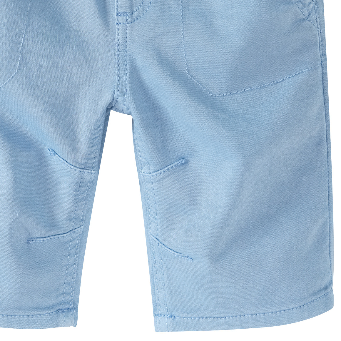 Topolino Jungen Shorts mit Tunnelzug hellblau