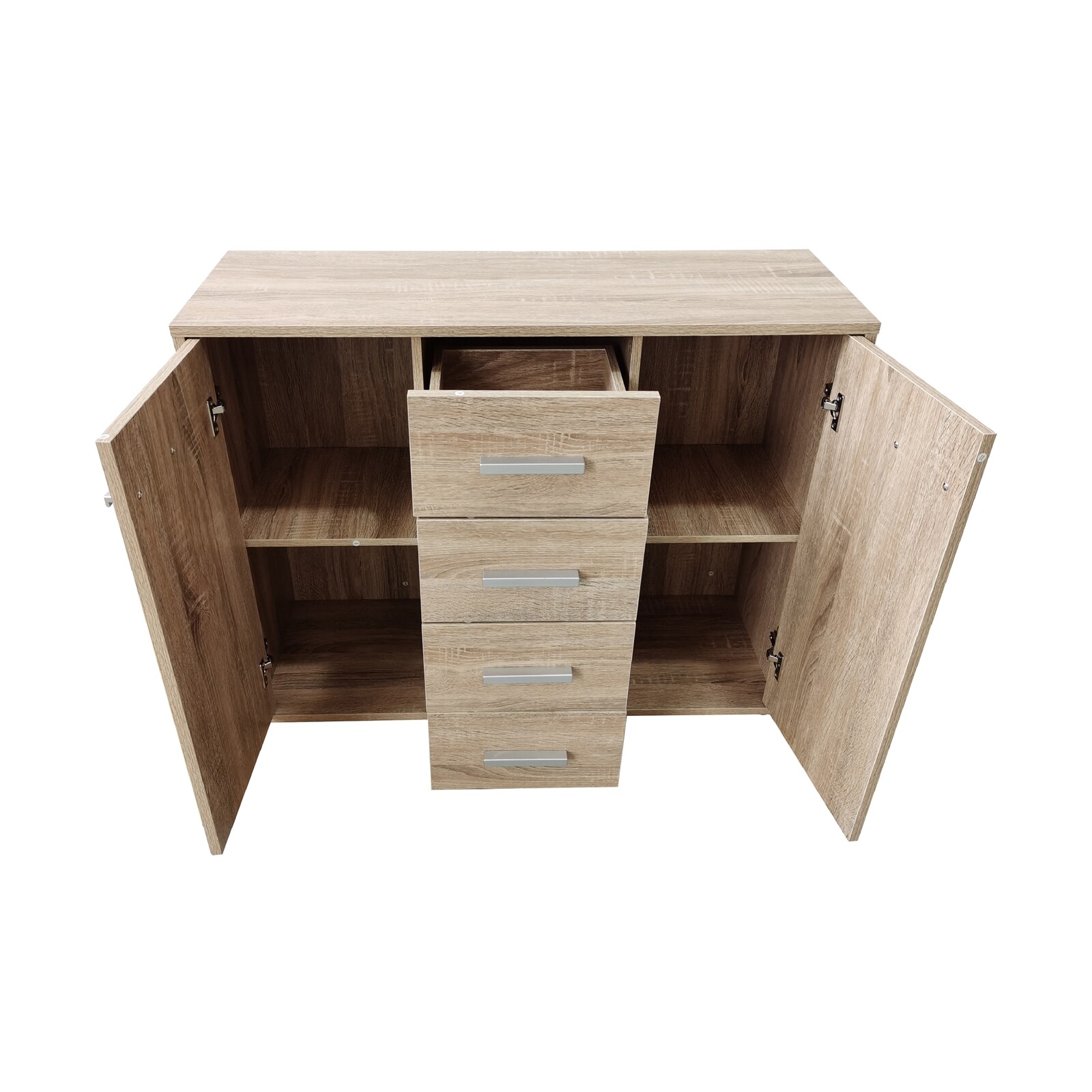 HTI-Living Sideboard Nina mit 4 Schubladen Sonoma