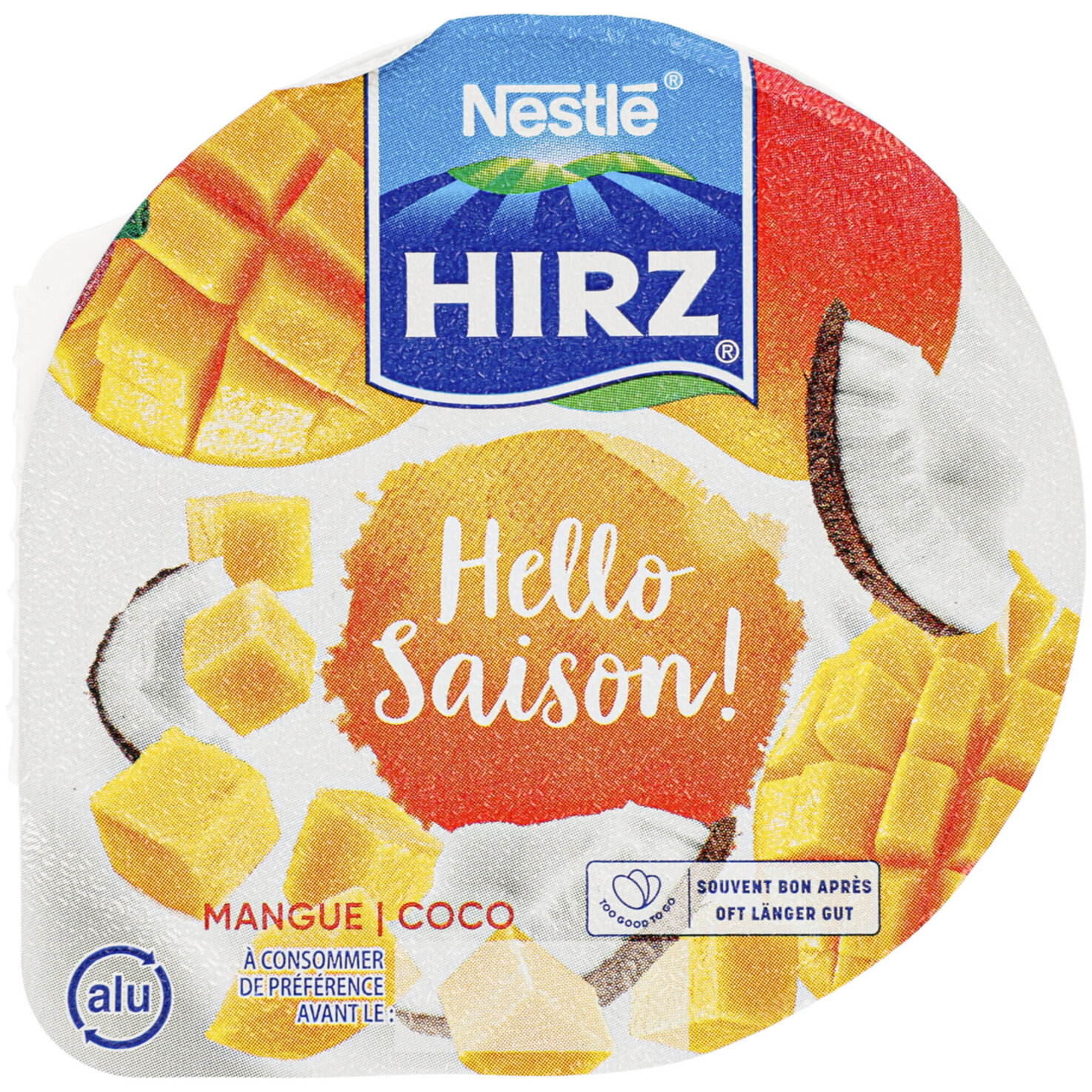 Hirz Joghurt Mango & Kokos 2x180g
