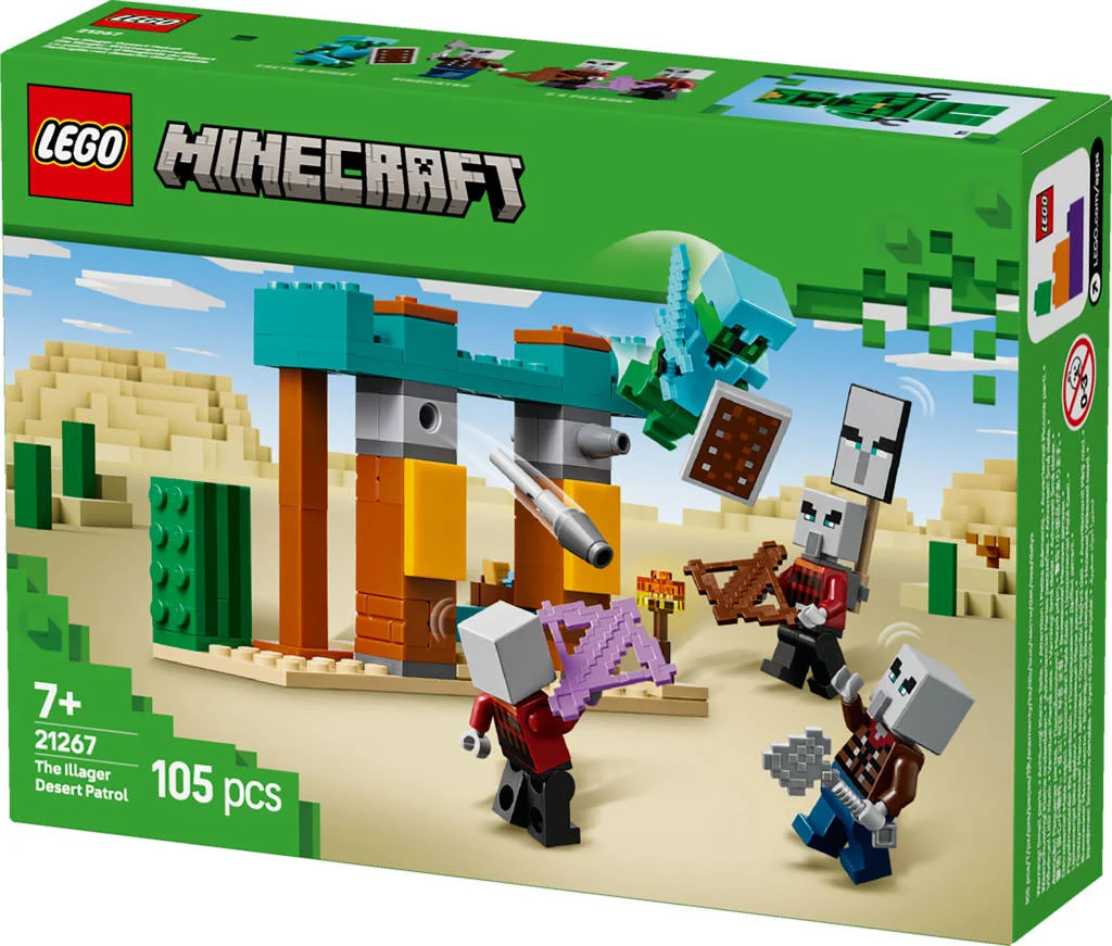 De Illagers in de woestijn gamingset voor kinderen 21267