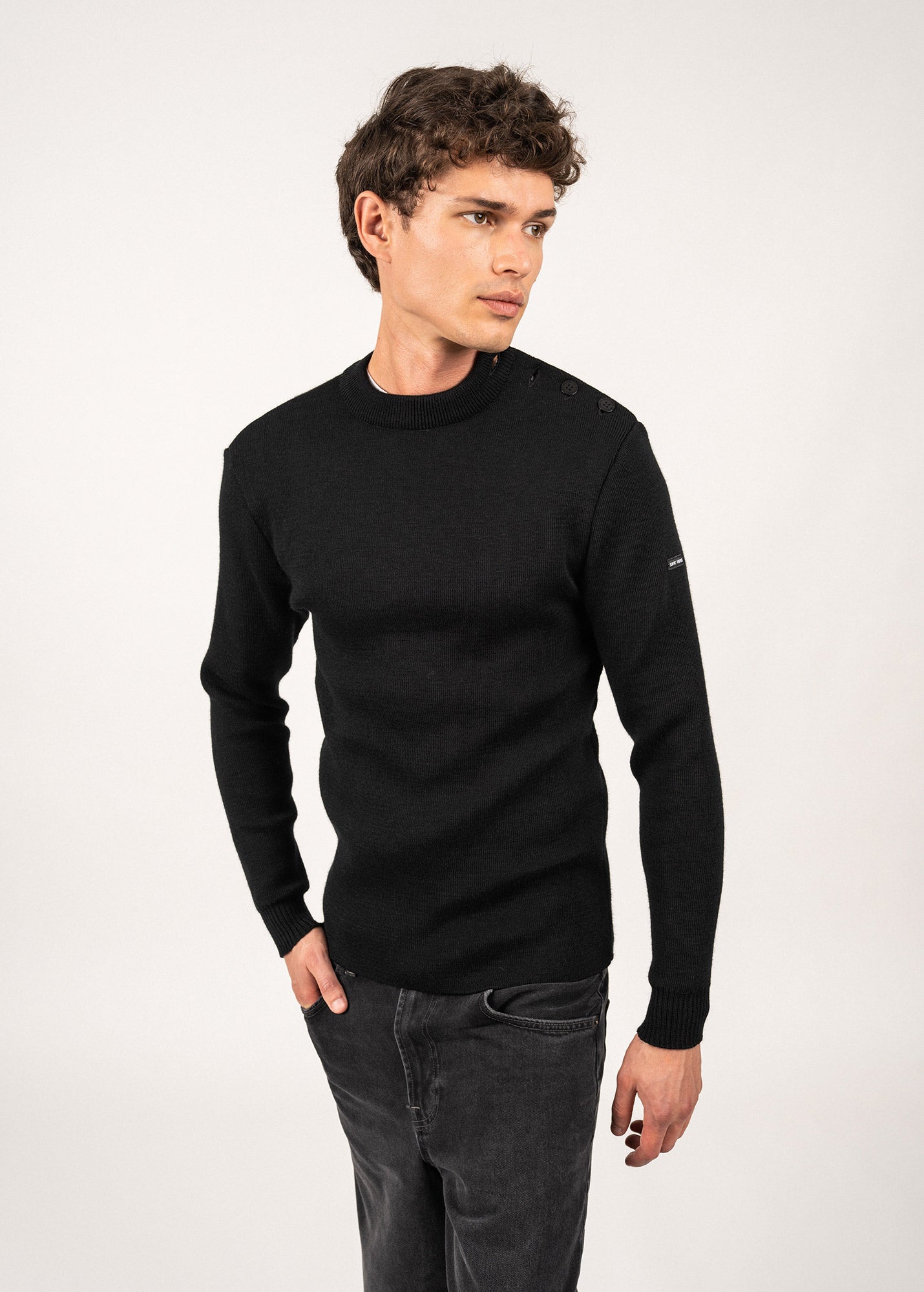 Pull marin uni Matelot