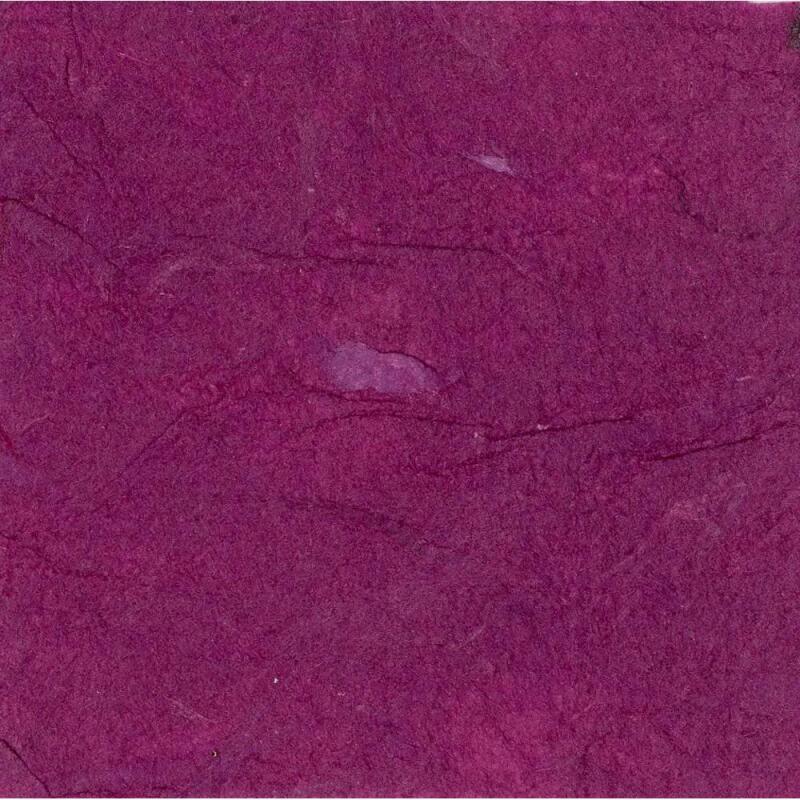 PAPIER MÛRIER, Étui de 10 feuilles 25g/m2 au format 65x95cm - Prune