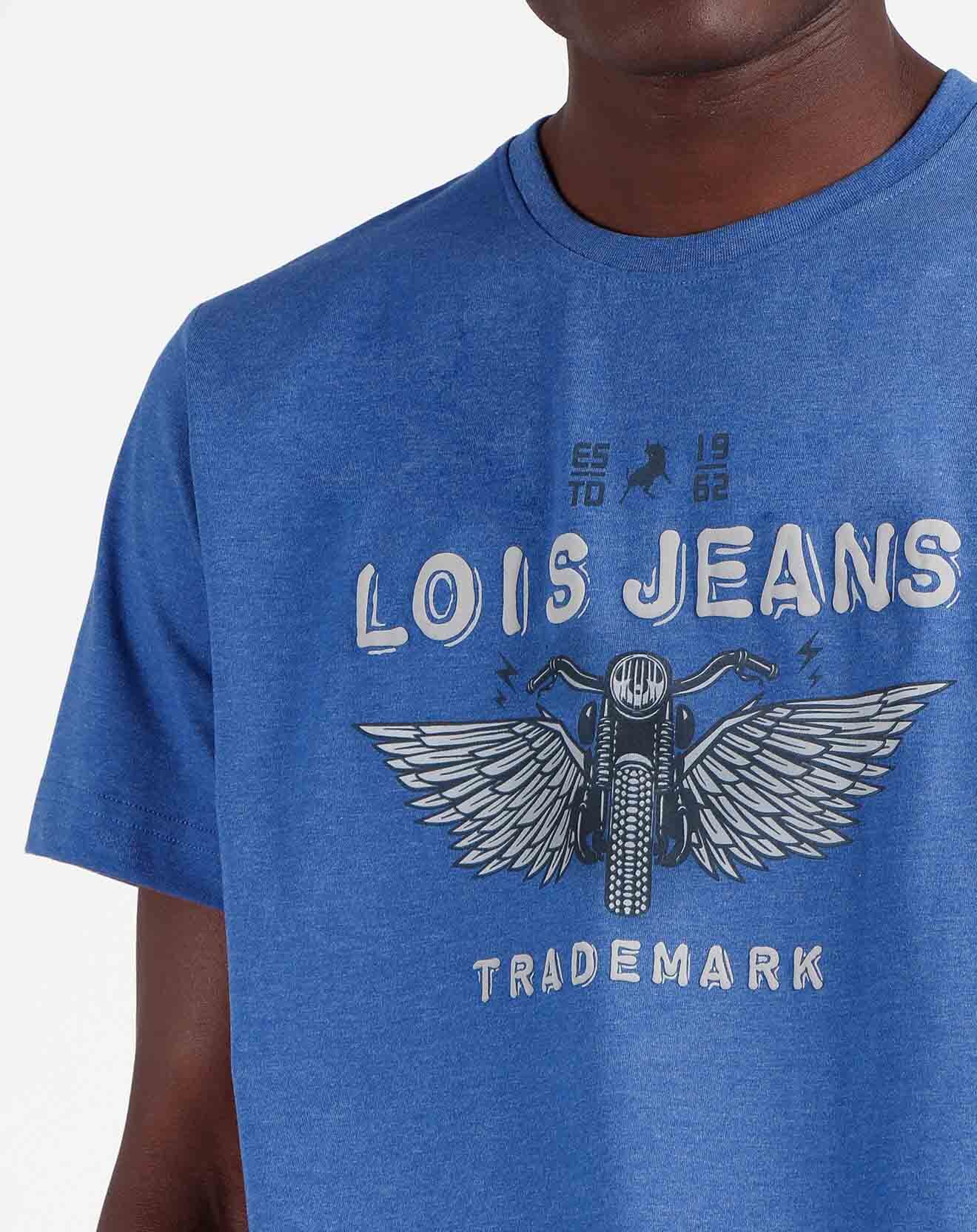 Lois Pyjama T-Shirt & Short Idris bleu