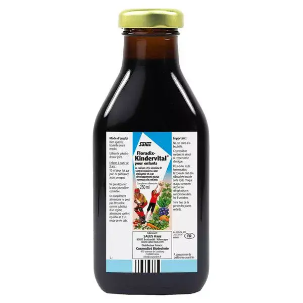 Tônico Salus Floradix - Kindervital 250ml