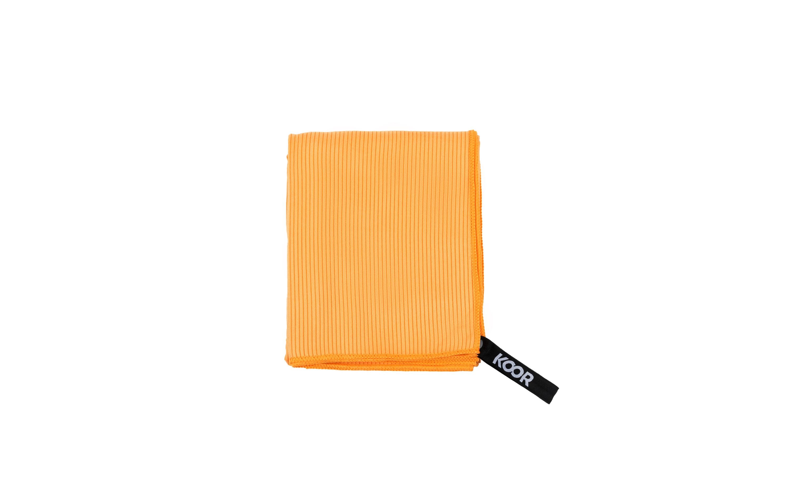 Badetuch Silva Onda Arancia 3er-Pack L 80 x 130 cmOutdoor-Badetücher mit Silber-Ionen Veredelung