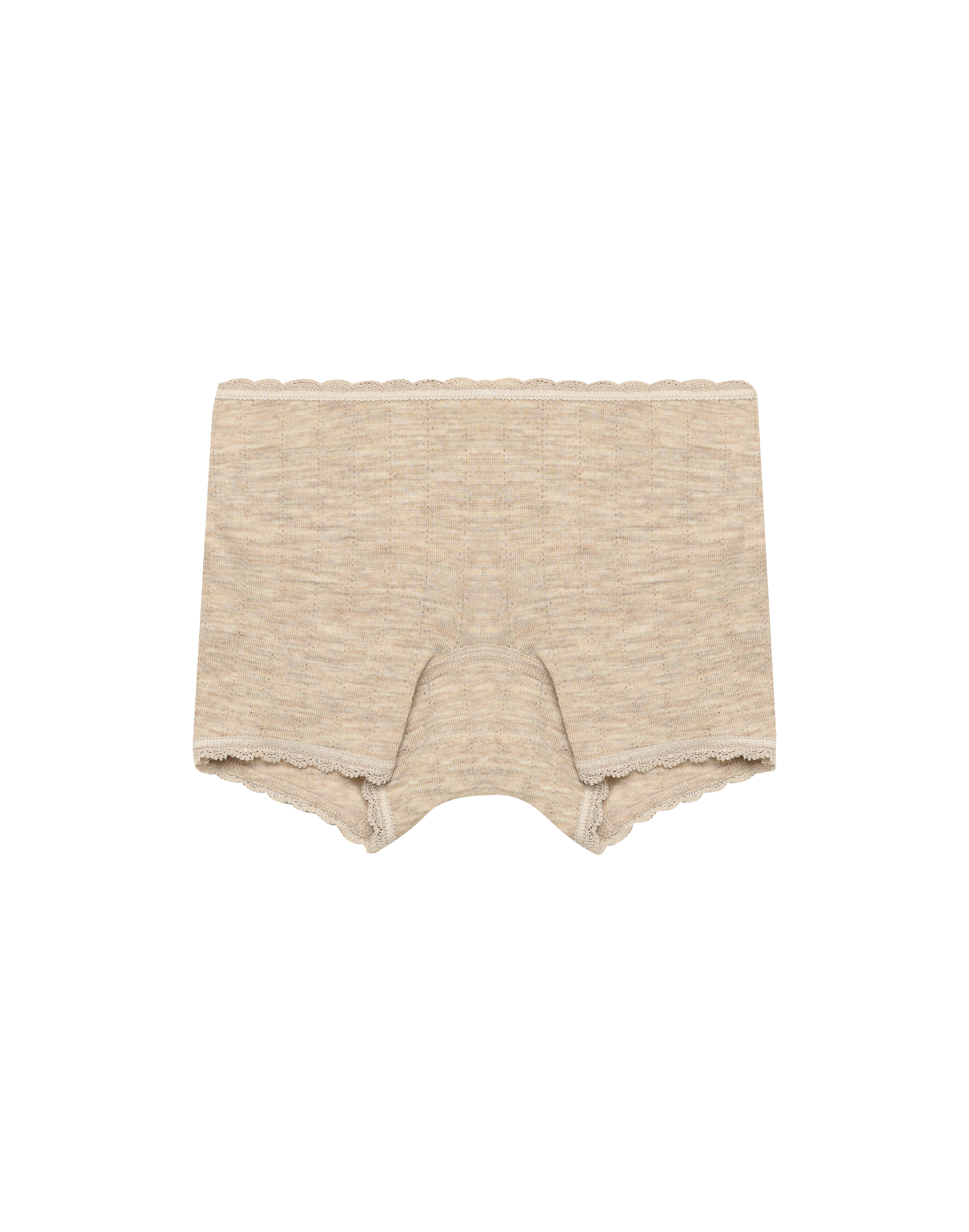 Pointelle hipster van merinowol/zijde voor kinderen