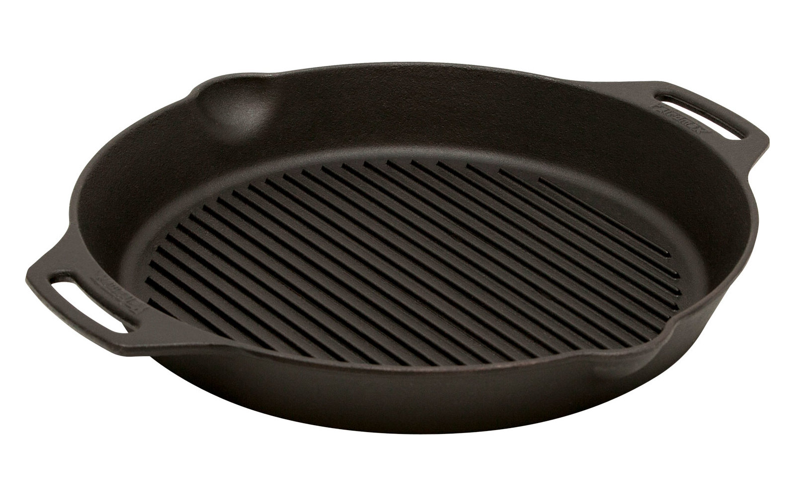 Petromax GP30h Gusseisen Grill-Feuerpfanne mit zwei Henkeln 30 cm