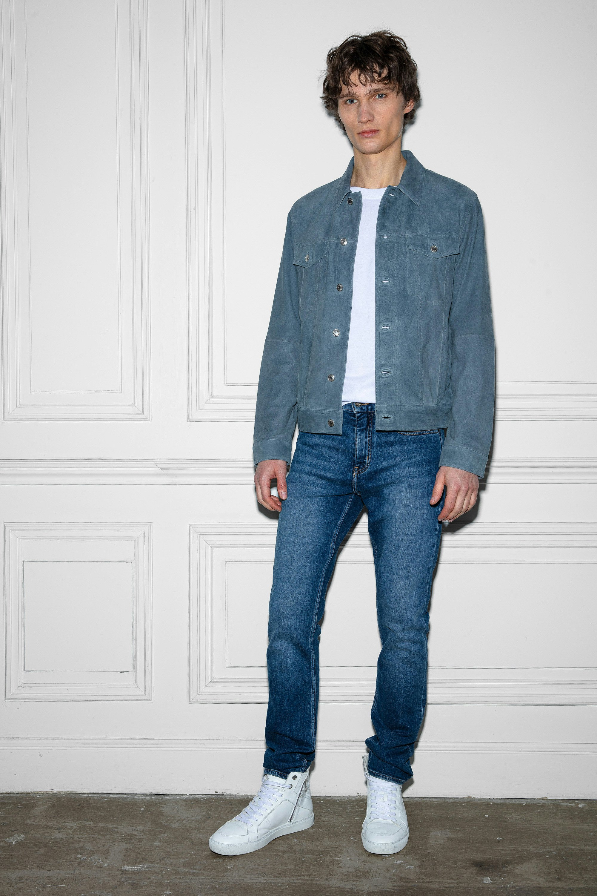 Blouson Base Suède