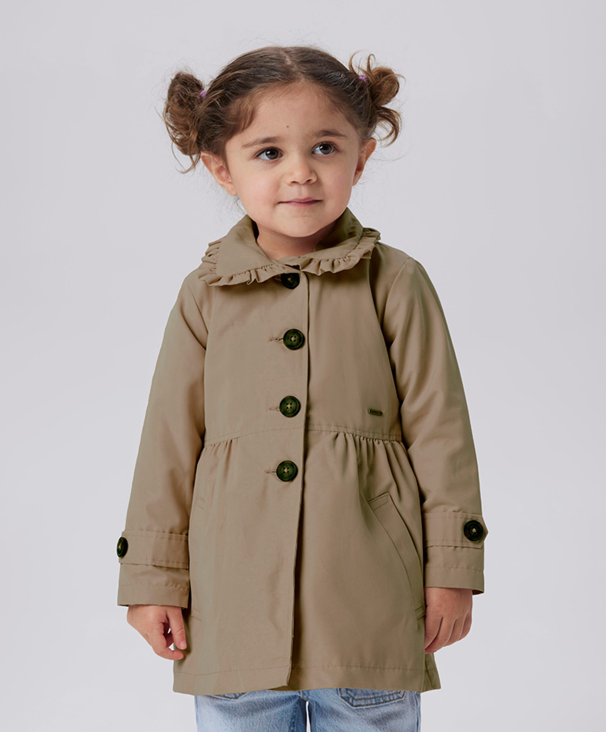 Name it Meisjes jas beige