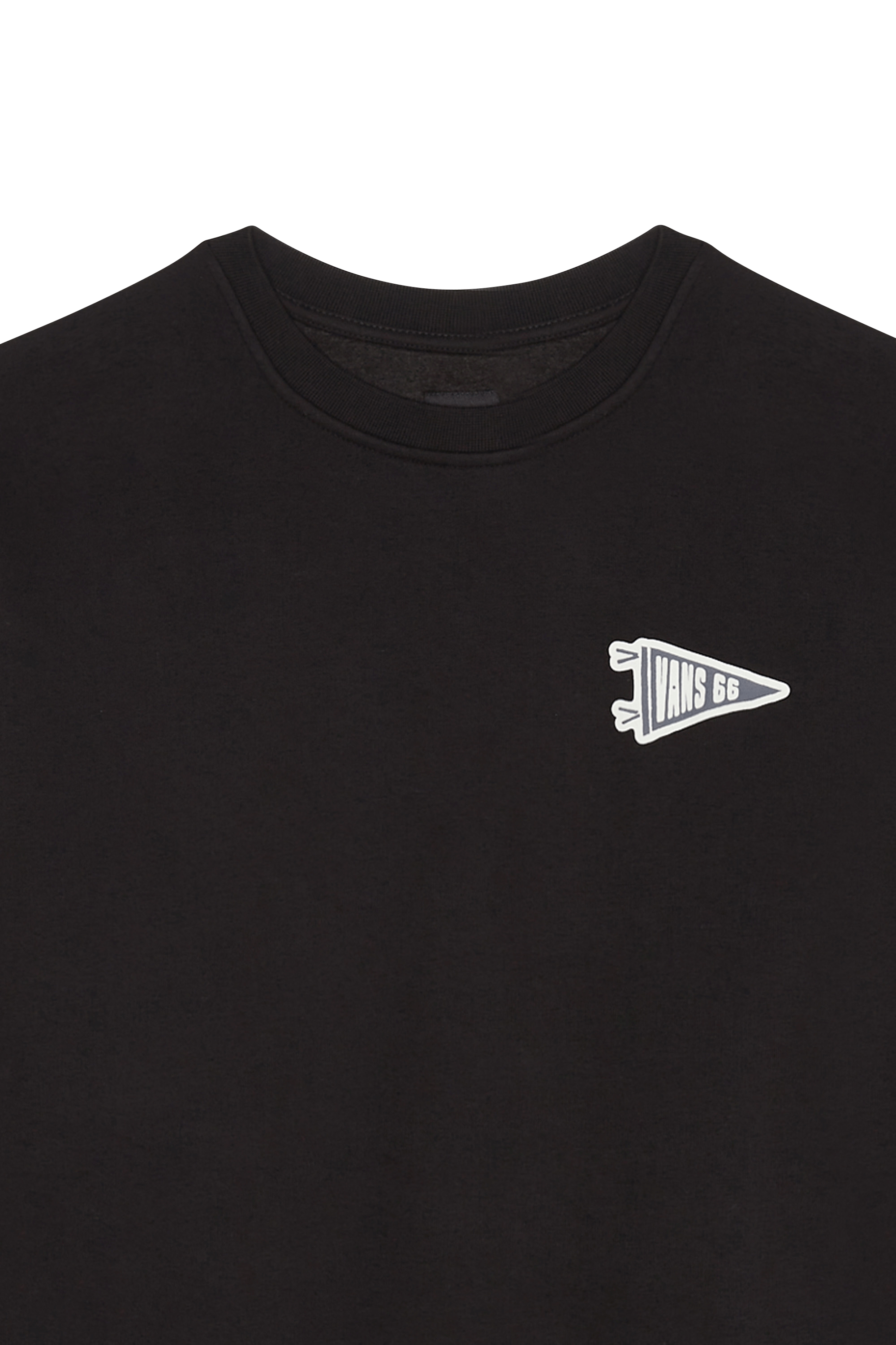 VANS Sweatshirt CAMP FLAG CREW Black Noir