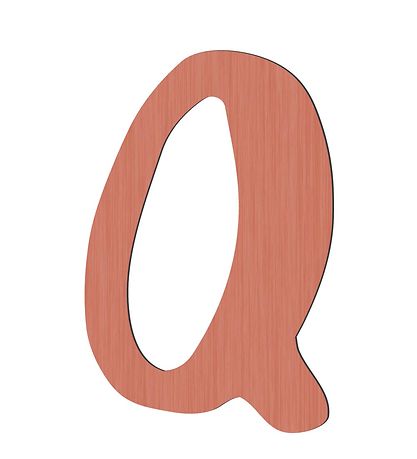 Sebra Tr?bogstaver - Q - Watermelon Pink