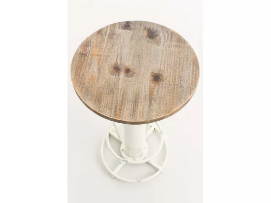 Table haute table de blanche 60 x 60 x 123 cm TAB10022