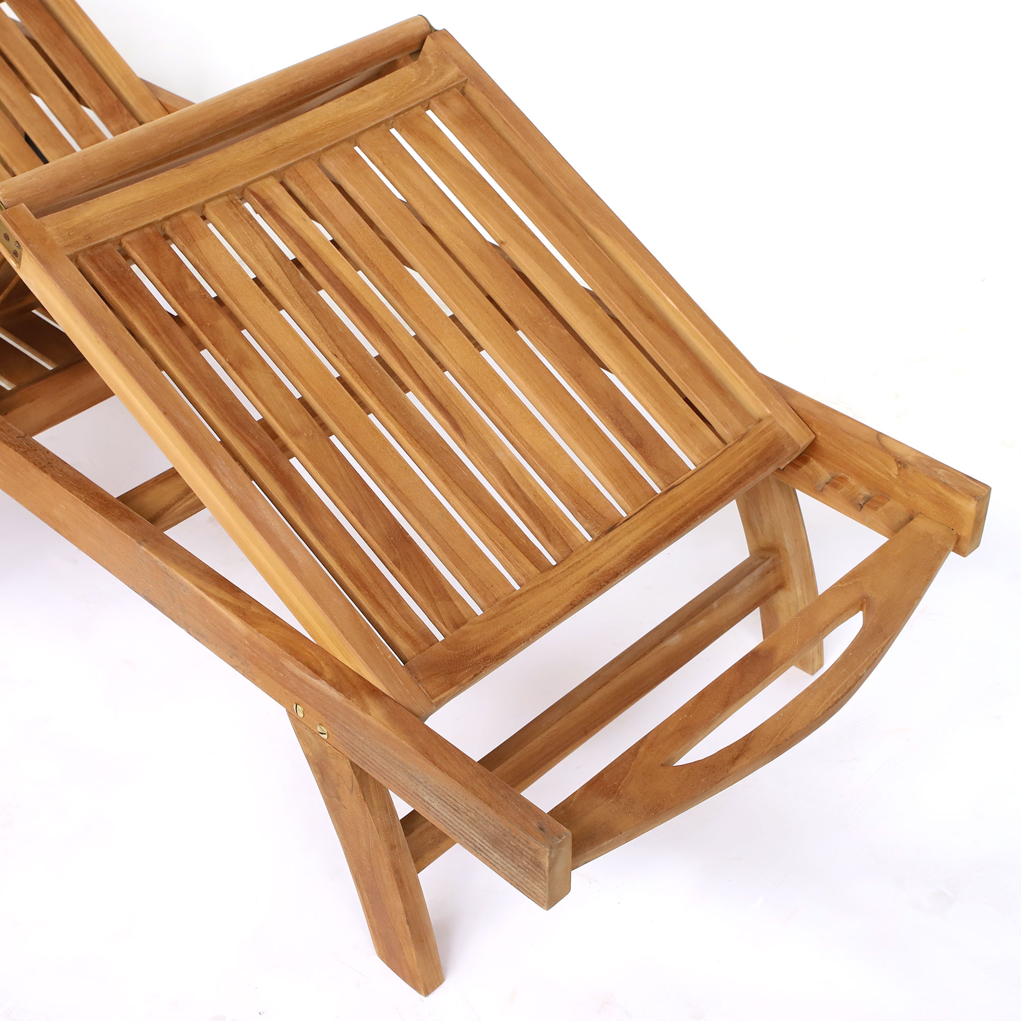 Pool-Lounger, 5-stufig verstellbar, natur, L 205 cm, B 66 cm, H 35 cm günstig bestellen