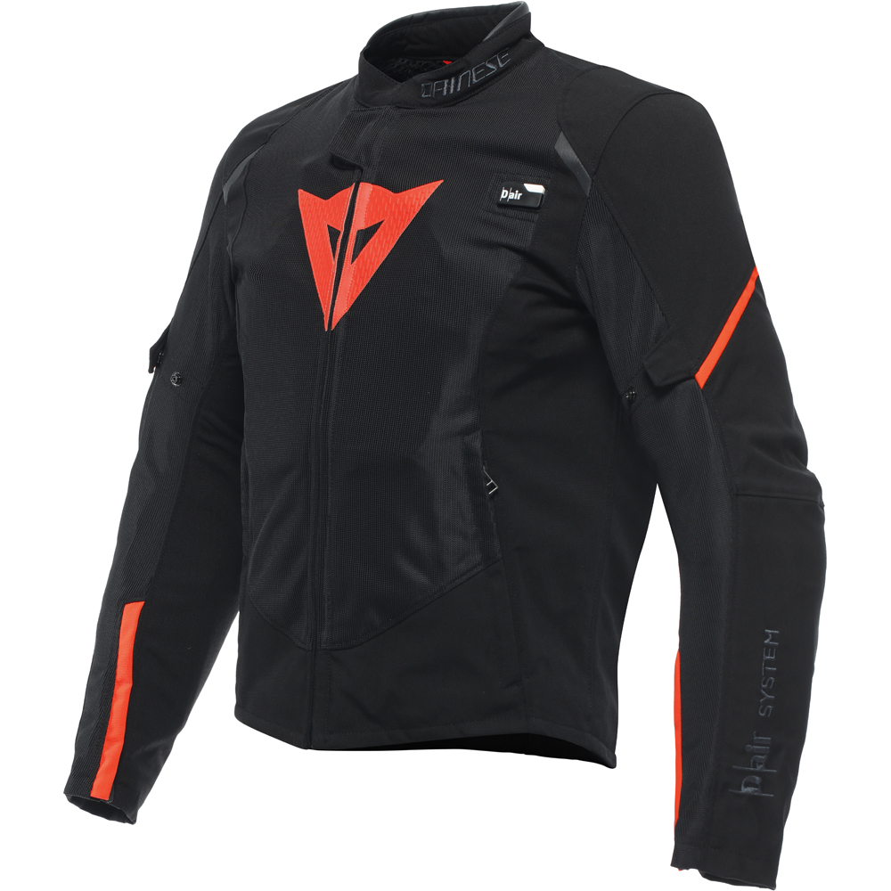 Dainese - Gilet Airbag Smart Jacket LS Sport Noir / Rouge fluo
