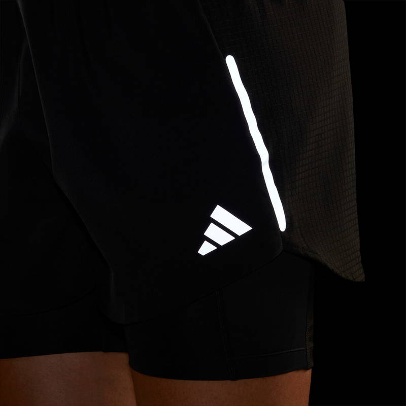 adidas Designed 4 Running 2in1 Løbeshorts Herre