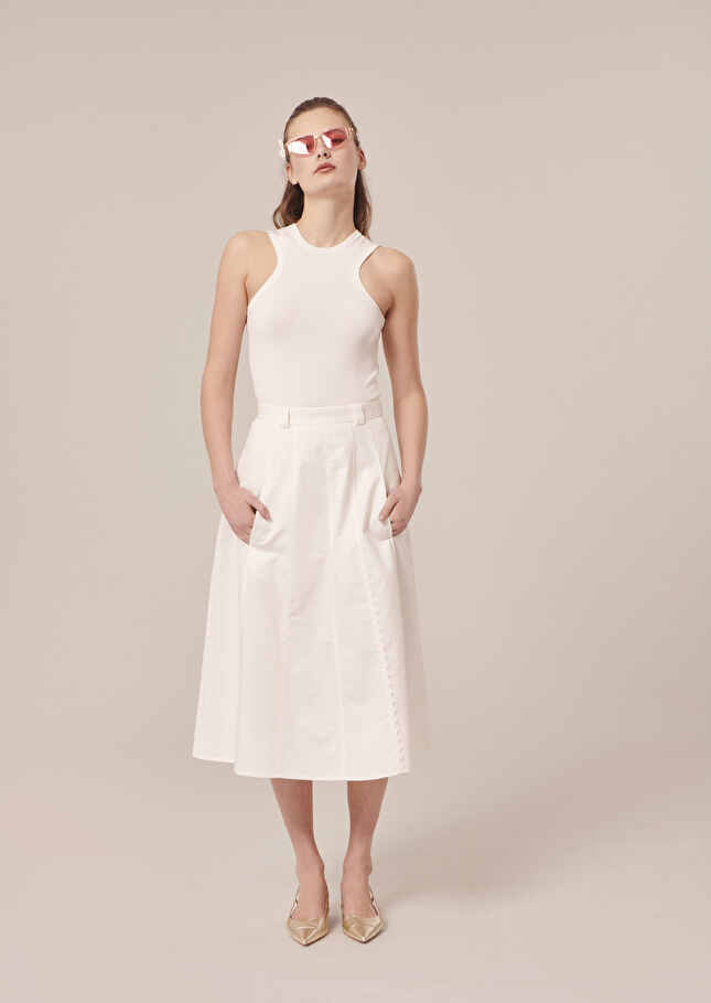 Jupe Jilblanc en coton