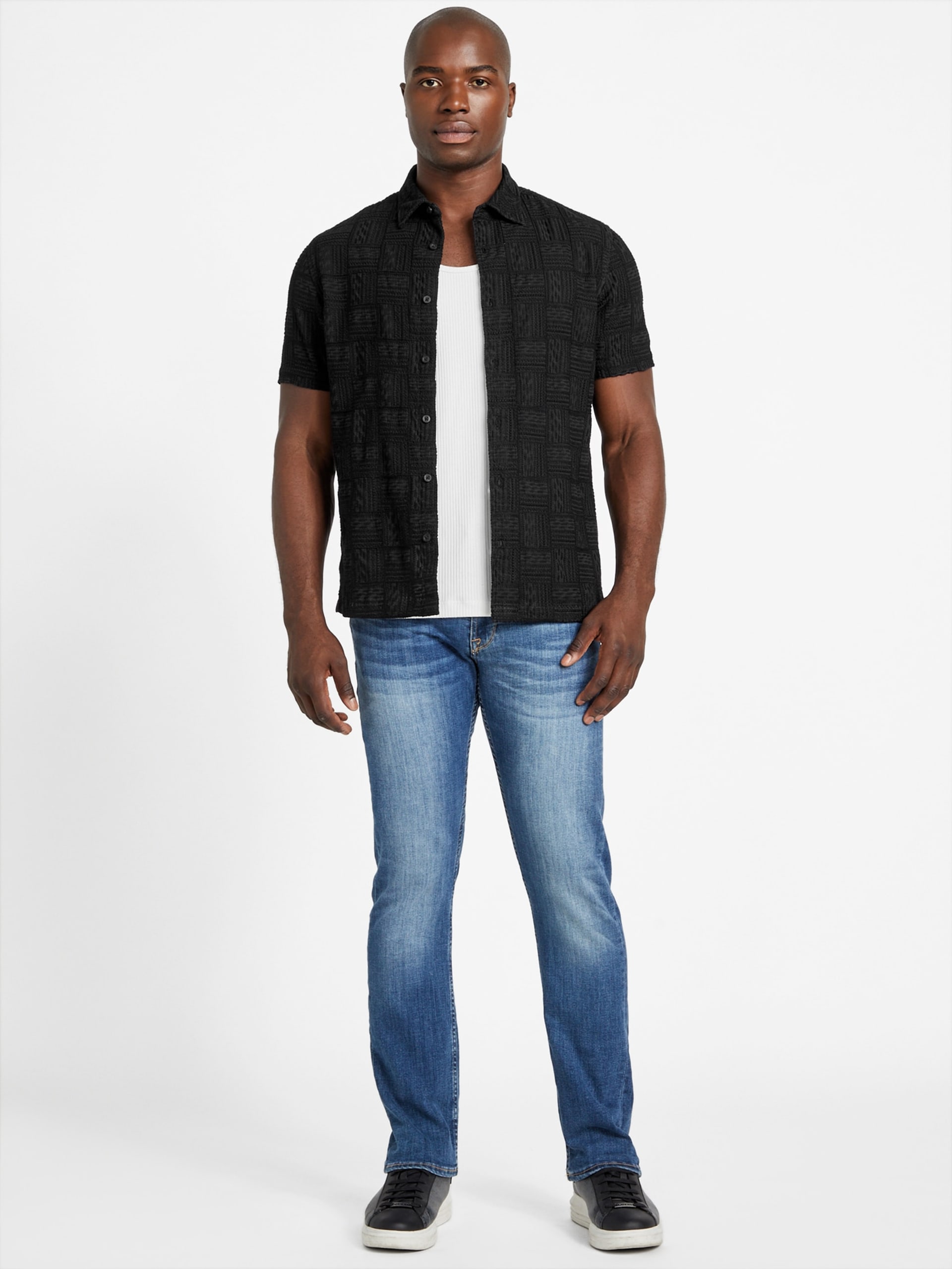Camisa bordada Idris
