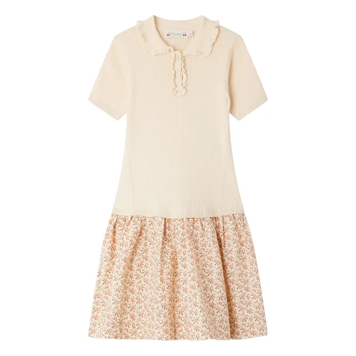 Bonpoint Robe Maille Clivia | Rose pâle